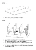 Preview for 5 page of RiverRidge Kids 6 Cubby Storage Activity Table Assembly Instructions Manual