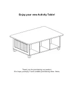 Preview for 8 page of RiverRidge Kids 6 Cubby Storage Activity Table Assembly Instructions Manual