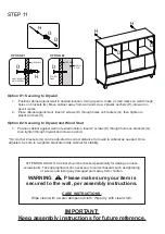 Preview for 13 page of RiverRidge Kids Catch-All Multi-Cubby 02-255 Assembly Instructions Manual