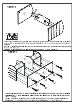 Preview for 8 page of RiverRidge Kids Storage Stacker 02-072 Assembly Instructions Manual