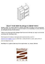 Preview for 8 page of RiverRidge Kids Super Storage Cabinet Primary 02-040 Assembly Instructions Manual