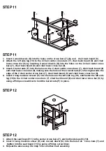 Preview for 10 page of RiverRidge KIDS TABLE W/3 BINS & 2 CHAIRS 01-004 Assembly Instructions Manual