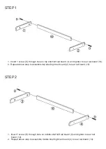 Предварительный просмотр 5 страницы RiverRidge LADDER SPACESAVER 06-098 Assembly Instructions Manual