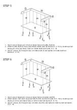 Предварительный просмотр 7 страницы RiverRidge LADDER SPACESAVER 06-098 Assembly Instructions Manual