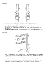 Предварительный просмотр 8 страницы RiverRidge LADDER SPACESAVER 06-098 Assembly Instructions Manual