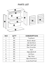 Preview for 3 page of RiverRidge Madison 06-109 Assembly Instructions Manual