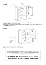 Preview for 8 page of RiverRidge Madison 06-109 Assembly Instructions Manual