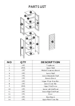 Preview for 3 page of RiverRidge Madison Tall Cabinet 06-108 Assembly Instructions Manual