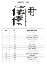 Preview for 3 page of RiverRidge MEDFORD SPACESAVER 06-104 Assembly Instructions Manual