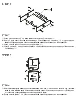 Preview for 8 page of RiverRidge MEDFORD SPACESAVER 06-104 Assembly Instructions Manual