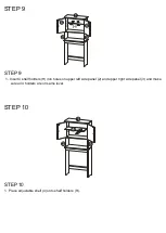 Preview for 9 page of RiverRidge MEDFORD SPACESAVER 06-104 Assembly Instructions Manual