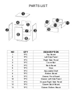 Предварительный просмотр 3 страницы RiverRidge MEDORD 06-102 Assembly Instructions Manual