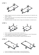 Preview for 8 page of RiverRidge Monroe 06-185 Assembly Instructions Manual