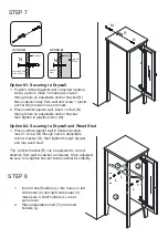 Предварительный просмотр 11 страницы RiverRidge Prescott 06-162 Assembly Instructions Manual