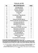 Предварительный просмотр 19 страницы RiverRidge Prescott 06-162 Assembly Instructions Manual