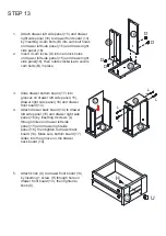 Предварительный просмотр 16 страницы RiverRidge Prescott 06-163 Assembly Instructions Manual