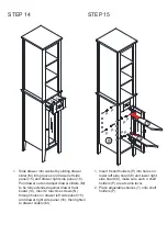 Предварительный просмотр 17 страницы RiverRidge Prescott 06-163 Assembly Instructions Manual