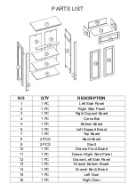 Preview for 3 page of RiverRidge Somerset 06-038 Assembly Instructions Manual