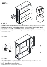 Предварительный просмотр 8 страницы RiverRidge Somerset 06-039 Assembly Instructions Manual