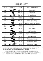 Preview for 4 page of RiverRidge Somerset 06-136 Assembly Instructions Manual