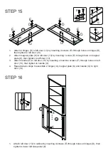 Preview for 12 page of RiverRidge Somerset 06-136 Assembly Instructions Manual