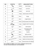 Preview for 4 page of RiverRidge SOMERSET SPACESAVER06-040 XS Assembly Instructions Manual