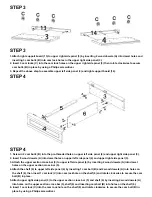 Preview for 6 page of RiverRidge SOMERSET SPACESAVER06-040 XS Assembly Instructions Manual