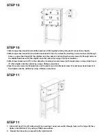 Предварительный просмотр 10 страницы RiverRidge SOMERSET SPACESAVER06-040 XS Assembly Instructions Manual