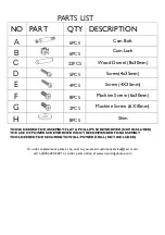 Предварительный просмотр 4 страницы RiverRidge Woodbury 16-026 Assembly Instructions Manual