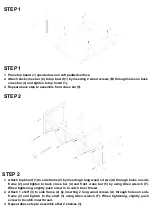 Предварительный просмотр 4 страницы RiverRidge X-FRAME 06-001/16-018 Assembly Instructions Manual