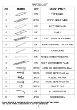 Preview for 3 page of RiverRidge X-FRAME BATH SPACESAVER-ESPRESSO 06-004 Assembly Instructions Manual