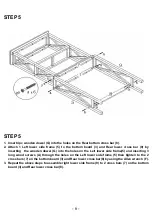 Preview for 6 page of RiverRidge X-FRAME BATH SPACESAVER-ESPRESSO 06-004 Assembly Instructions Manual