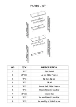 Предварительный просмотр 3 страницы RiverRidge X-Frame Bath Spacesaver Assembly Instructions Manual