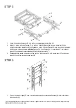 Предварительный просмотр 7 страницы RiverRidge X-Frame Bath Spacesaver Assembly Instructions Manual