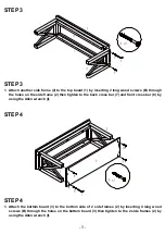 Предварительный просмотр 5 страницы RiverRidge X-FRAME BATH WALL SHELF-WHITE Assembly Instructions Manual