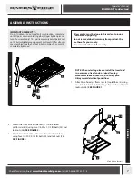 Предварительный просмотр 7 страницы Rivers Edge Treestands BOWMAN XT Operator'S Manual