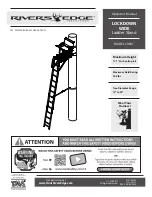 Rivers Edge Treestands LOCKDOWN WIDE LD201 Operator'S Manual preview