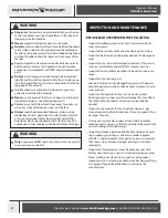 Preview for 4 page of Rivers Edge DELUXE RE647 Operator'S Manual