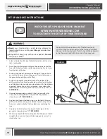 Preview for 18 page of Rivers Edge LD203 Operator'S Manual