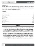 Preview for 2 page of Rivers Edge RELAX WIDE RE631 Operator'S Manual