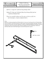 Preview for 10 page of Riverside Furniture 15380 Assembly Instructions Manual