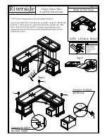 Preview for 3 page of Riverside Furniture Allegro 44728 Assembly Instructions