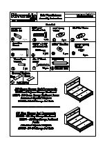 Preview for 2 page of Riverside Furniture Bella Vista Assembly Instructions