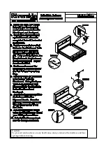 Preview for 4 page of Riverside Furniture Bella Vista Assembly Instructions