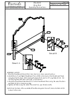 Preview for 2 page of Riverside Furniture Elizabeth King Bed Assembly Instructions