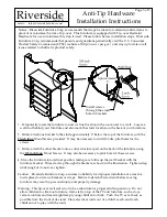 Preview for 3 page of Riverside Furniture Falls Creek Entertainment 16146 Assembly Instructions