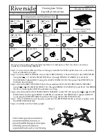 Preview for 1 page of Riverside Furniture Framingham Table Assembly Instructions