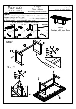 Preview for 1 page of Riverside Furniture Intrigue 39350 Assembly Instructions