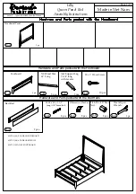 Preview for 1 page of Riverside Furniture Lilly 45970 Assembly Instructions