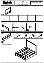 Riverside Furniture Lilly King Panel Bed Assembly Instructions preview